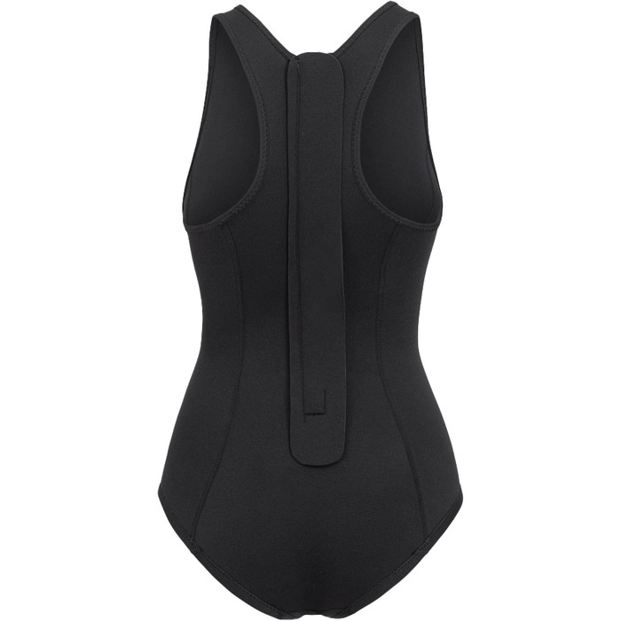 2024 Orca Traje de bao de una pieza de neopreno de 1,5 mm para mujer NA6P - Negro